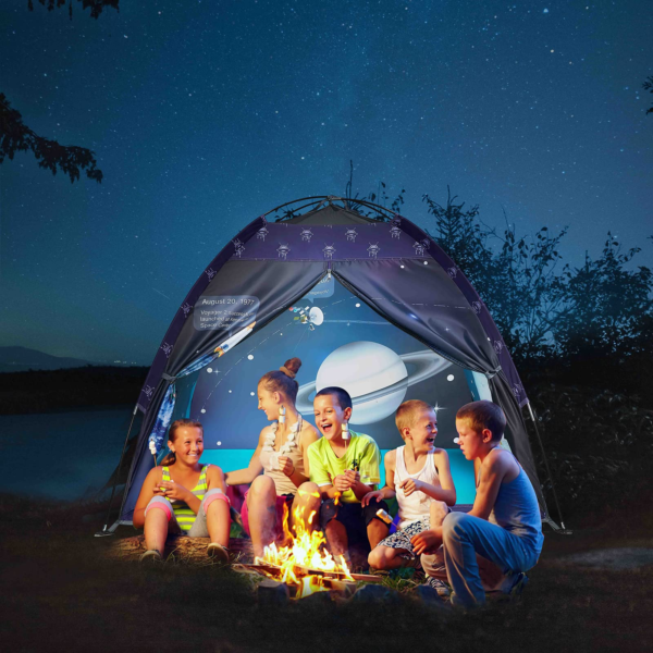 Space World Play Tent-Kids Galaxy Dome Tent Playhouse for Boys and Girls Imaginative Play-Astronaut Space for Kids Indoor and Outdoor Fun, Perfect Kid’s Gift - Image 6